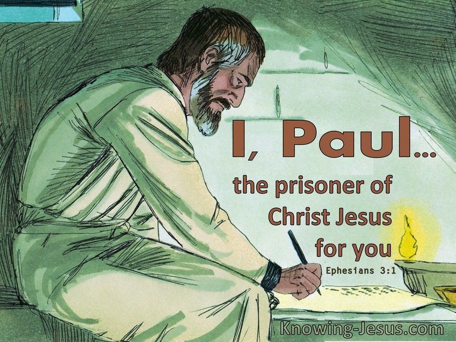 Ephesians 3:1 Paul, A Prisoner Of Christ Jesus For You (windows)09:02